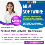 Mlm Software Binary,Helping,Daily Roi,Crowd Funding, Etc Plan Software Available Call 8910711105