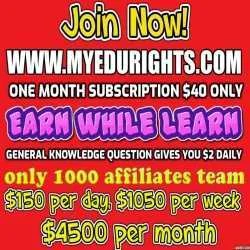 Earn while Learn www.myedurights.com